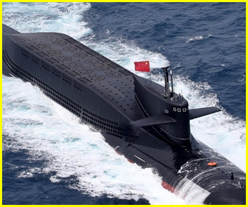 Jin Class CCP nu lear submarine